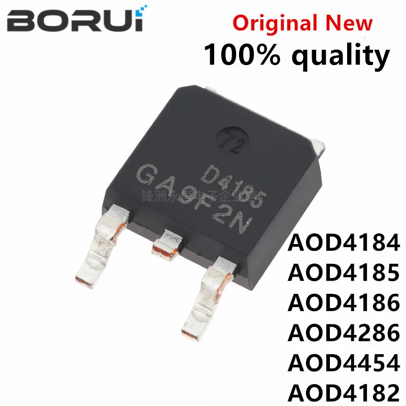 10 Pièces AOD4184A TO-252 D4184A TO252 AOD4184 D4184 40V/50A