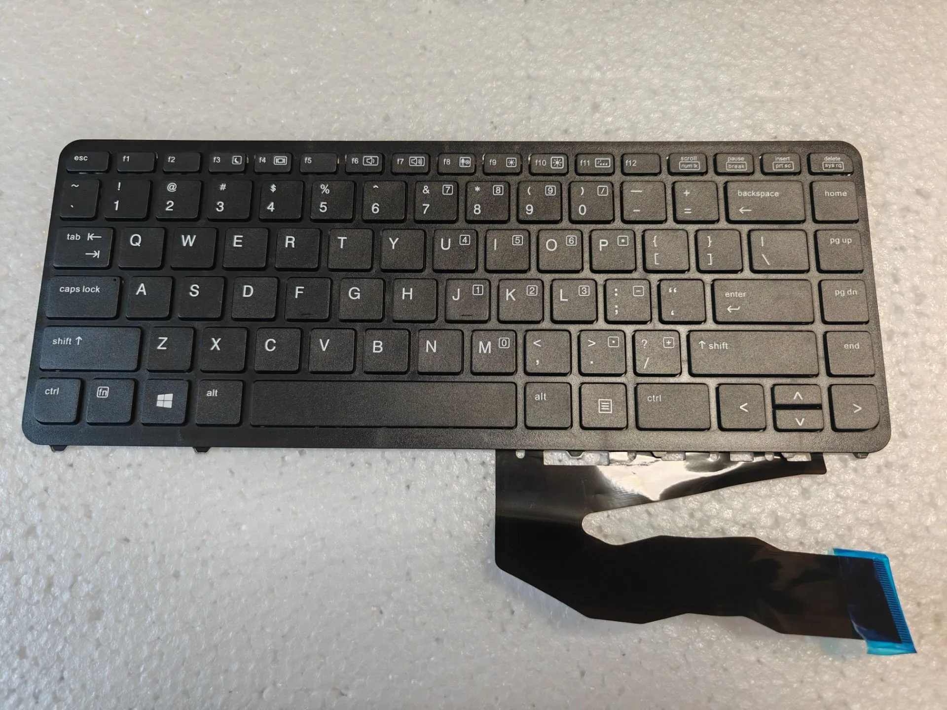 Tastiera Usa Per Hp Elitebook 840 G1 850 G1 Zbook 14 Senza Cornice Nera Retroilluminata