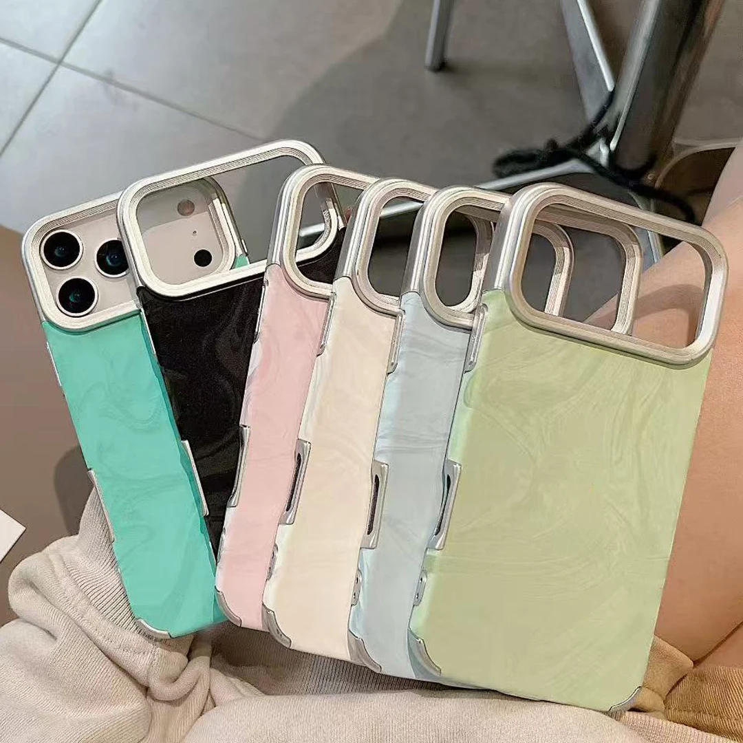Luxury Plating Water Ripple Phone Case For Iphone Pro Max Plus_voghion.com