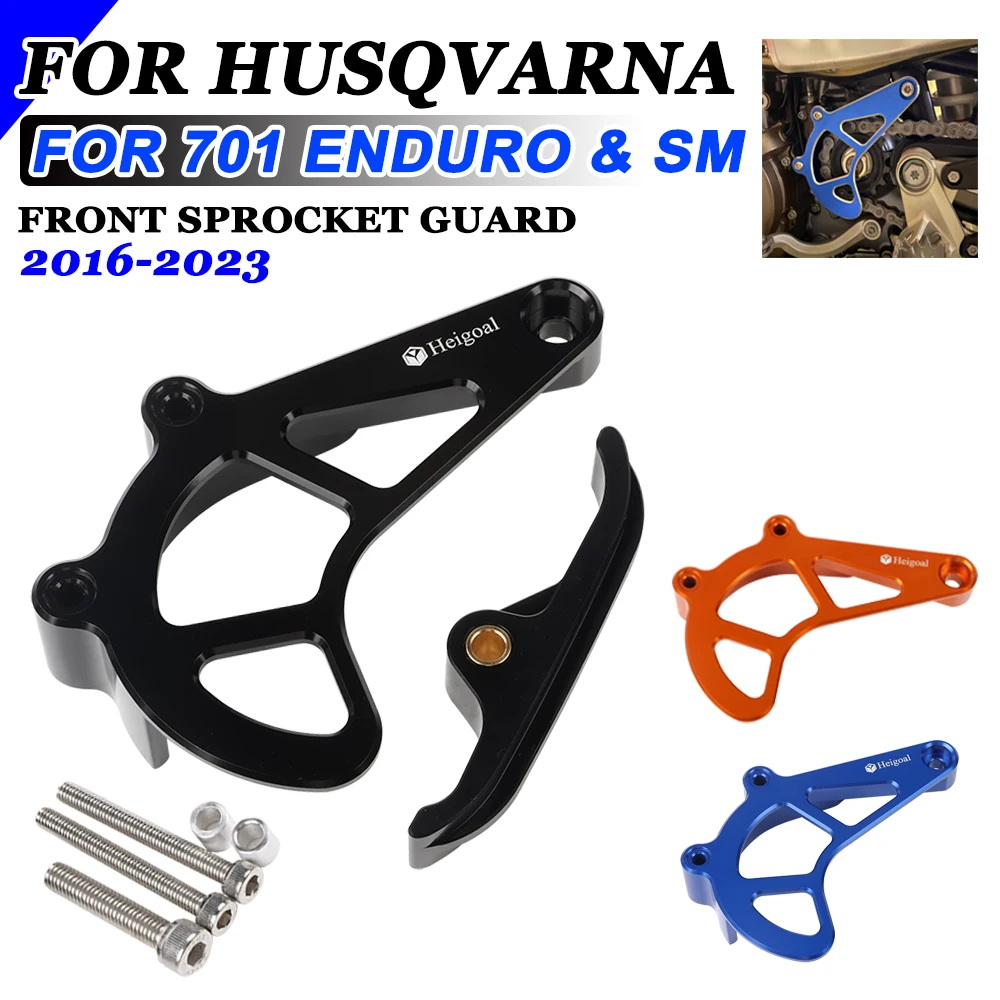 Per Husqvarna 701 Enduro Sm 701 Supermoto 2016-2021 2022 2023 Accessori Moto Copertura Pignone Anteriore Custodia Saver Chain Guard