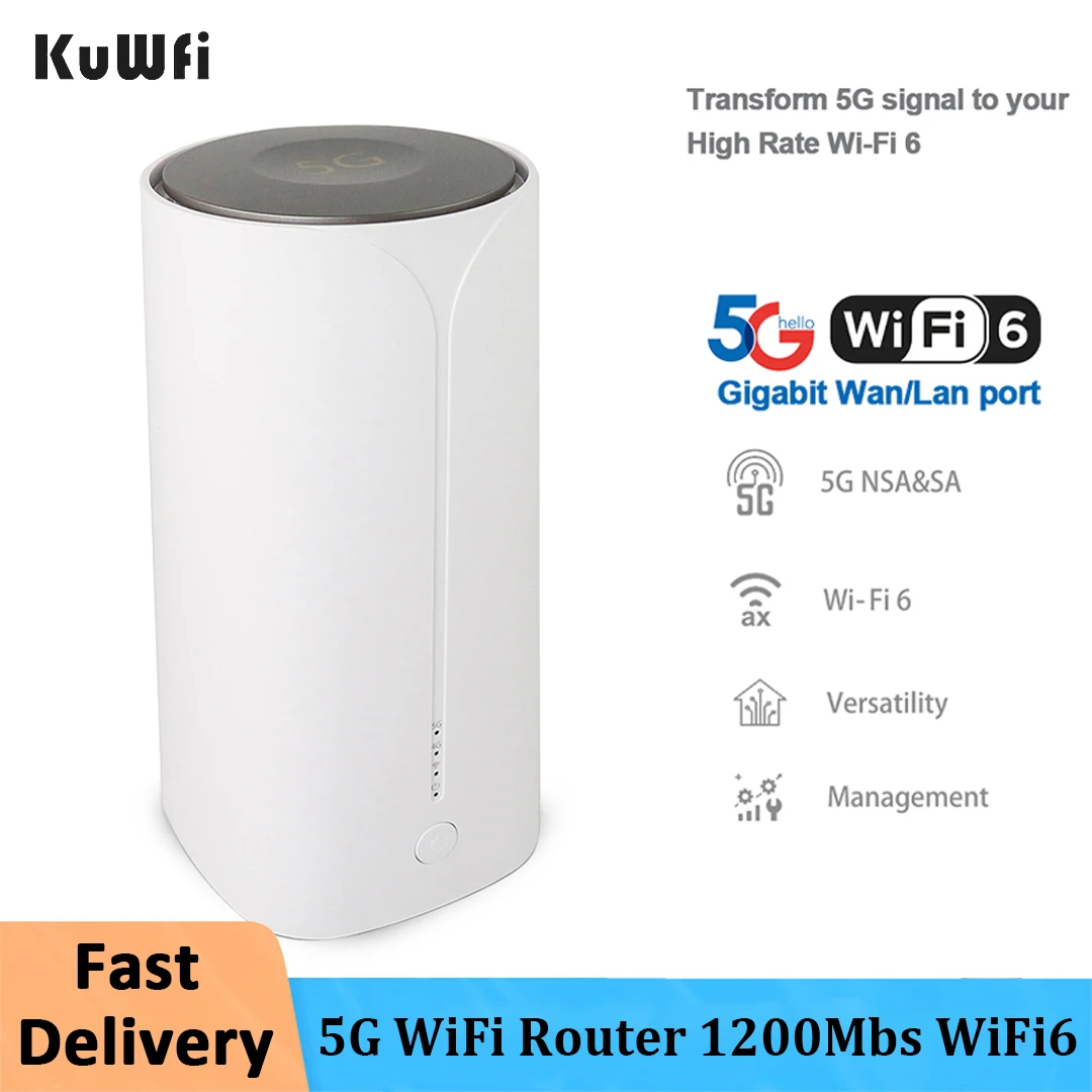 Kuwfi 1200Mbs 5G Router Wifi6 Vpn Mesh Repeater Amplificatore Di Rete Di Segnale Esterno Versione Smartphoneglobal Router Wifi Sbloccato
