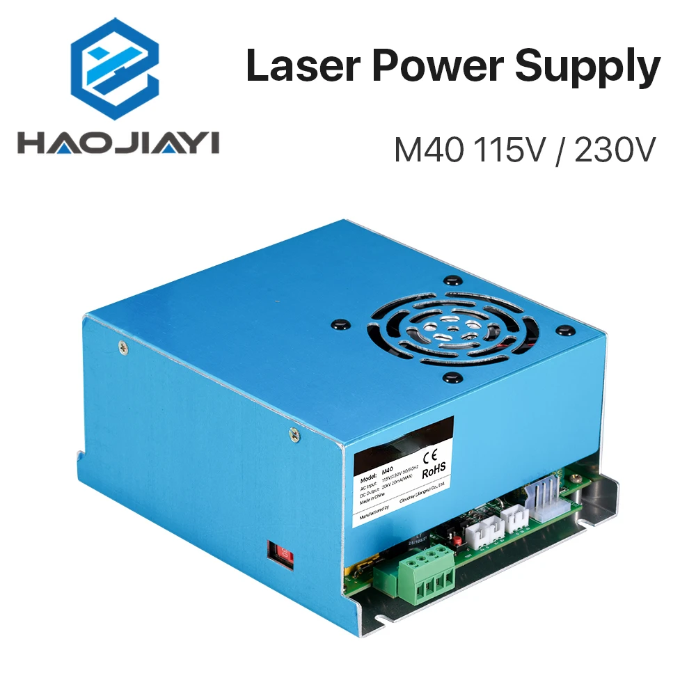 Alimentatore Laser Co2 40W 115V/230V Per Macchina Da Taglio Per Incisione Di Tubi Laser M40 Modello B Myjg