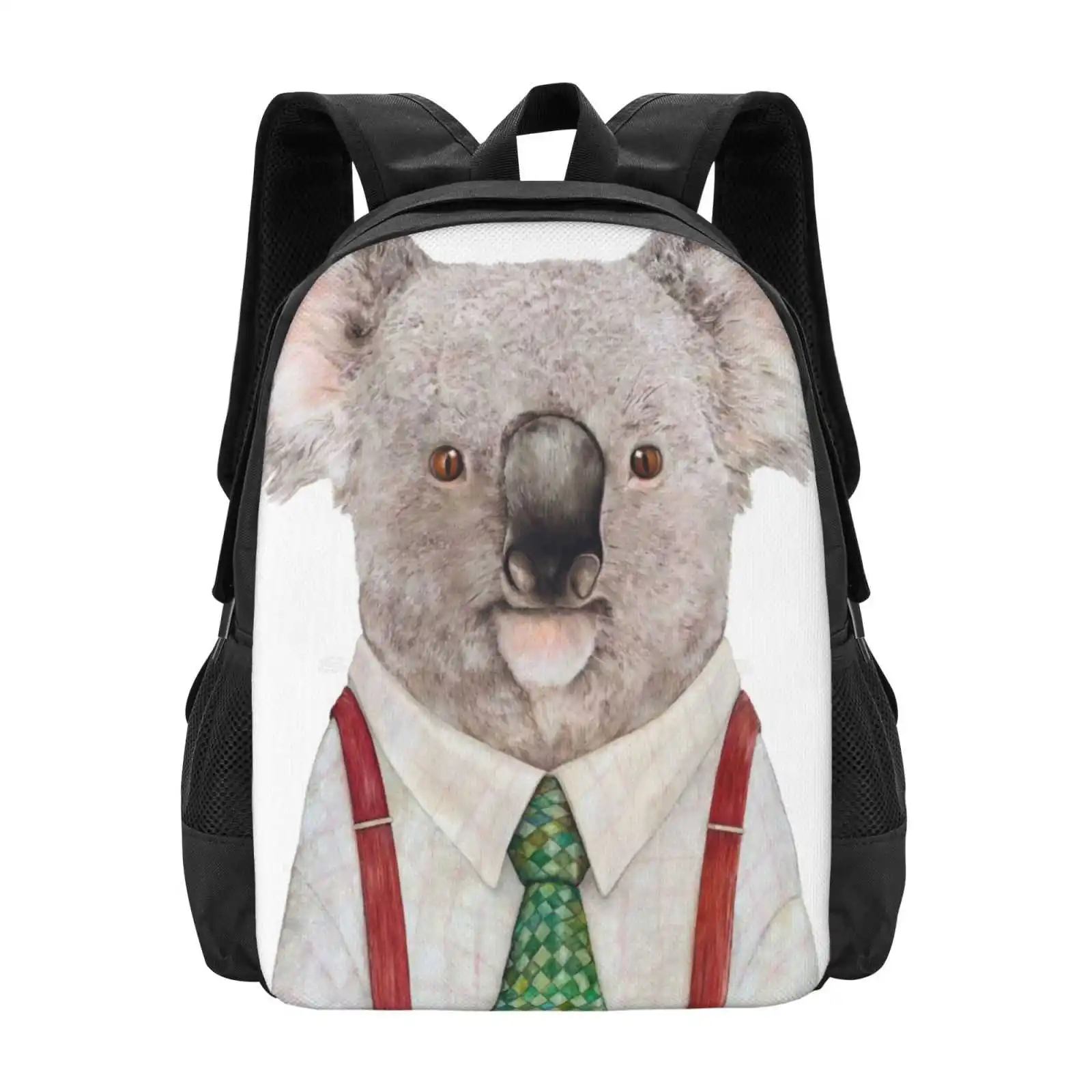 

Koala 3D Print Design Backpack Student Bag Cute Koalas Koala Painting Australian Animals Animal Nursery Animals In Koala Bear