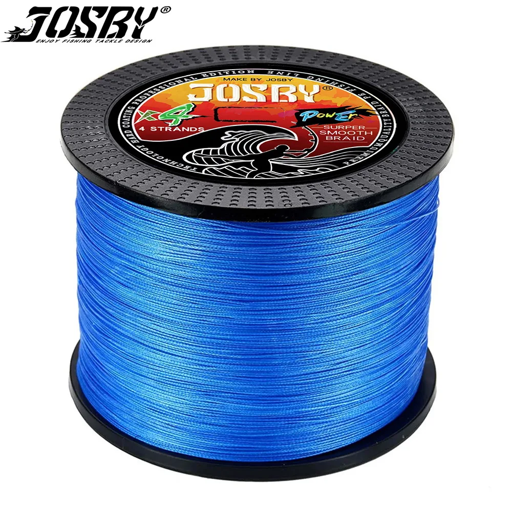 JOSBY 4 Strands 100M 300M 500M 1000M PE Multifilament Braided Fishing Line  8-80LB Strong Smooth for Carp Fishing Accessories - AliExpress