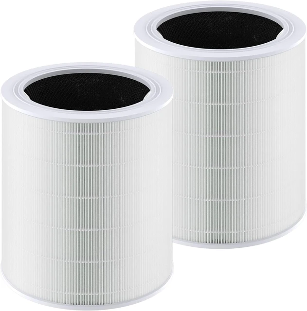 Levoit Desktop True HEPA Air Purifier, 2 Pack, Black