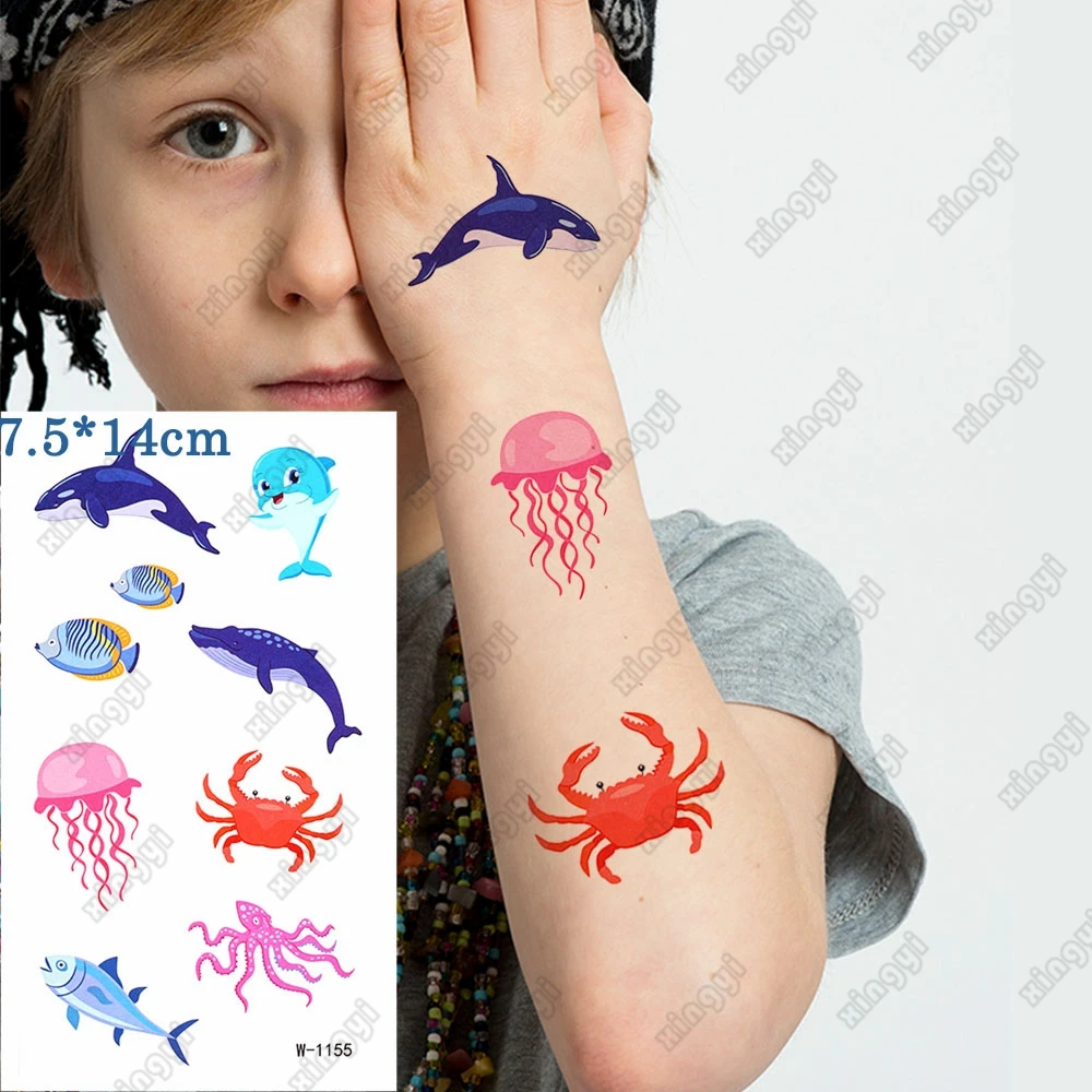 Body Art Waterproof Temporary Tattoos Paper For Men And Women Sex Simple 3d  Crown Design Small Tattoo Sticker Wholesale Hc1165 - Temporary Tattoos -  AliExpress