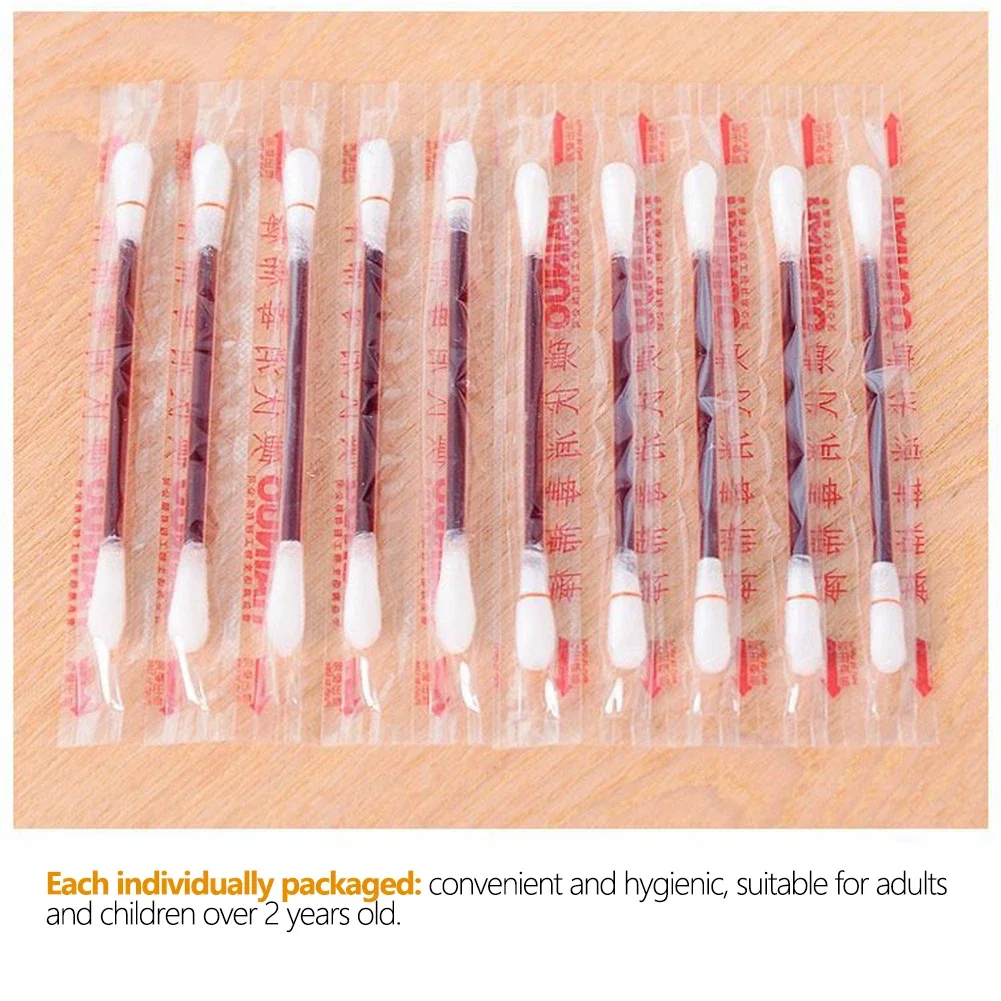 Disposable Emergency Cotton Stick lodine Swab Home Outdoor First Aid Kit Double Head Medical Cleaning Supplies 10/20pcs