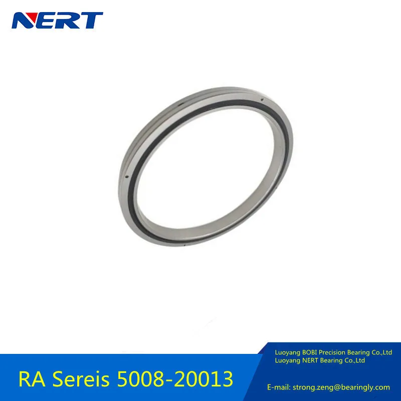 

RA13008 Cross roller bearings , CRBS robot joint bearings, Luoyang NERT bearings RA1308UUCC 0P5 130*146*8 mm