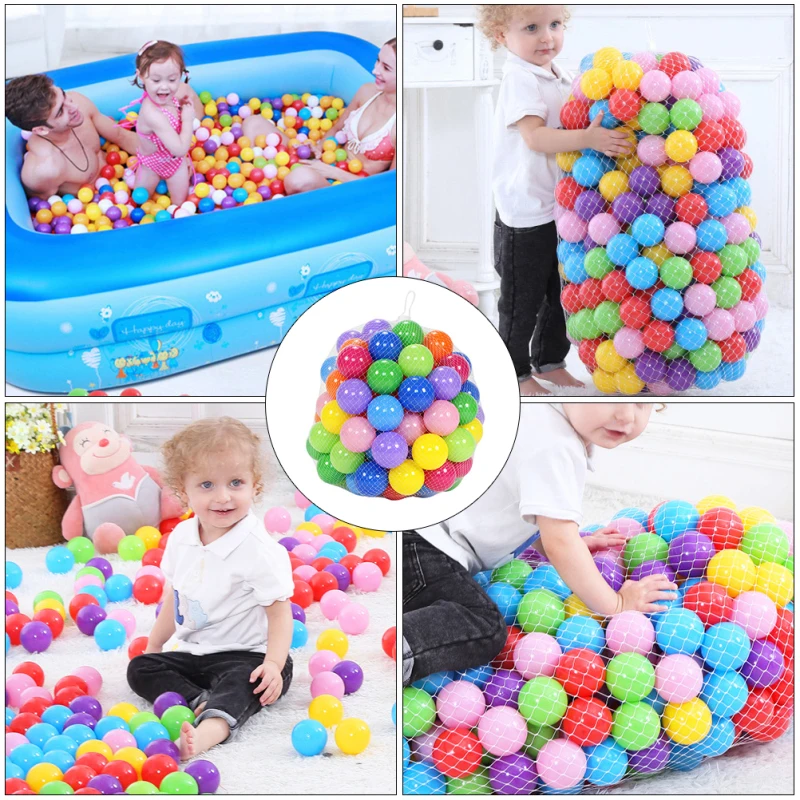 Ocean Ball Home Indoor Baby Colorful Plastic Thick Wave Ball Large Amusement Park Puzzle Toy 4