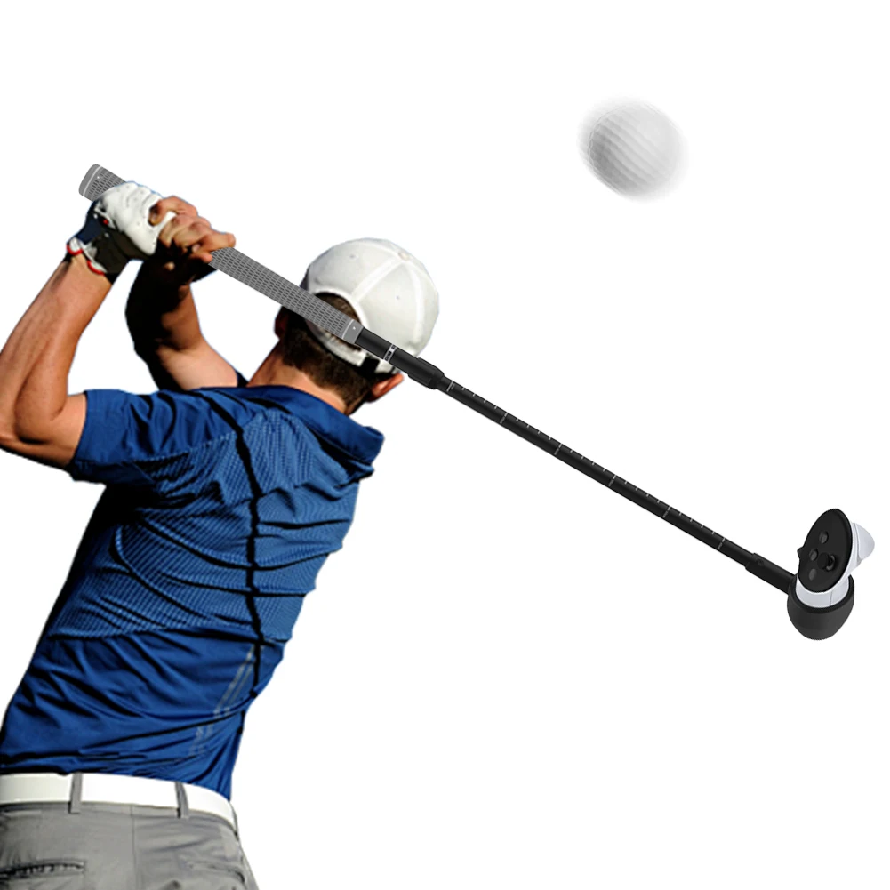 VR Golf Club VR Golf Handle Grip Non-Slip Realistic VR Golf Simulator Handle VR Golf Club Grip for Meta Quest 3S/Quest 3/Quest 2