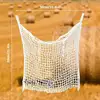 2Pcs Slow Feed Hay Nets for Horses, 31.4" * 35.4" Horse Feed Bag with Large Capacity and Small Opening for Horse Goat Feeder Full Day