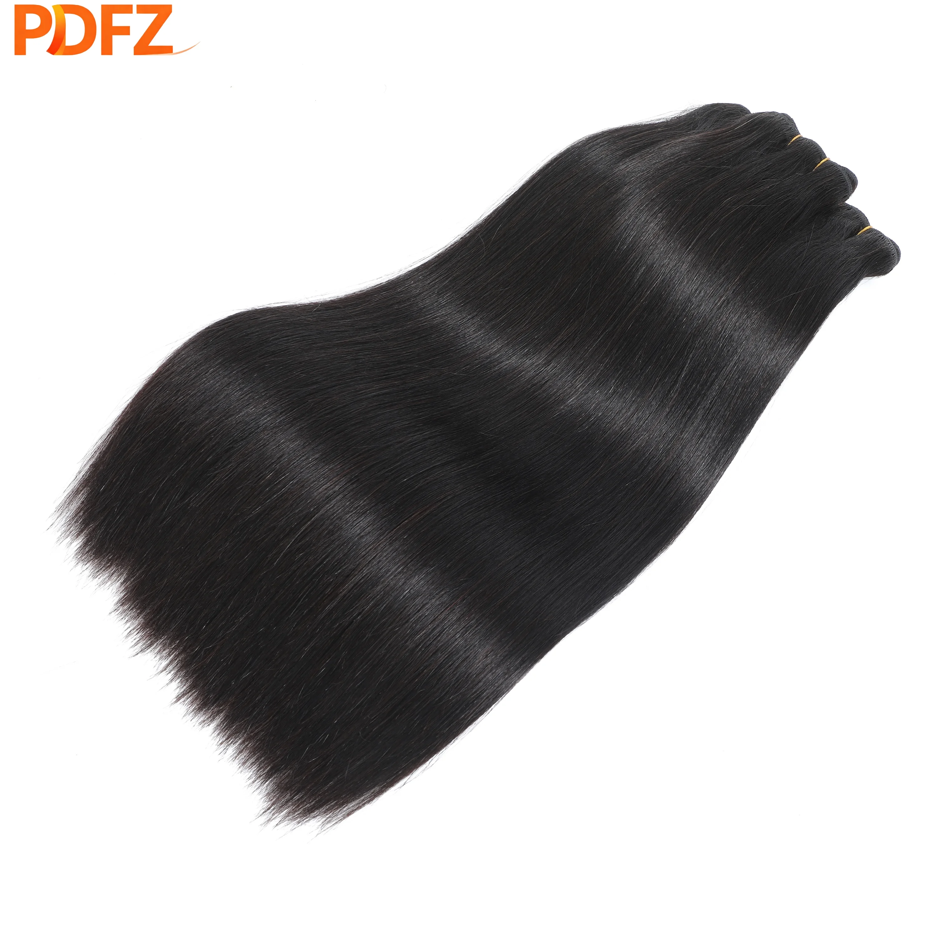 100G/Bundle Straight Human Hair Bundles 100% Human Hair Weave Bundles 10-30 Inch Double Weft 18A Virgin Human Hair Bundles 6