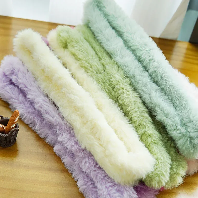 20mm Rabbit Plush Iron Wire Strip Stick Colorful Wool Twist Wire Sticks DIY Miniature Animal Pet Toys Handmade accessories craft toys doll handmade accessories