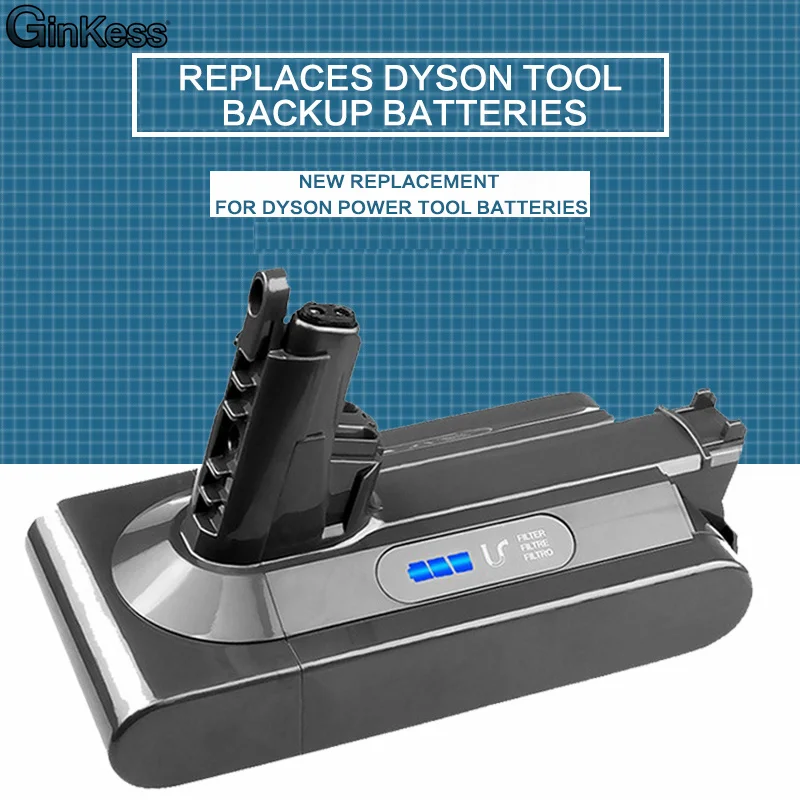 Aggiornamento Alla Batteria Dell'Aspirapolvere Da 10800Mah Per La Batteria Dyson Sv12 V10 Absolute V10, V10 Fluffy , Cyclone V10 Absolute Batery