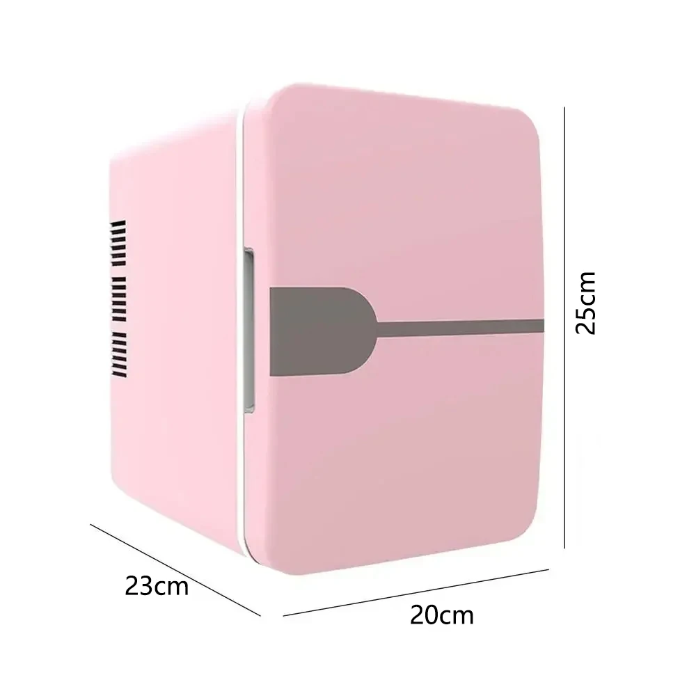 Mini refrigerator 6L semiconductor light sound low energy USB beverage beauty cosmetic mask car refrigerator