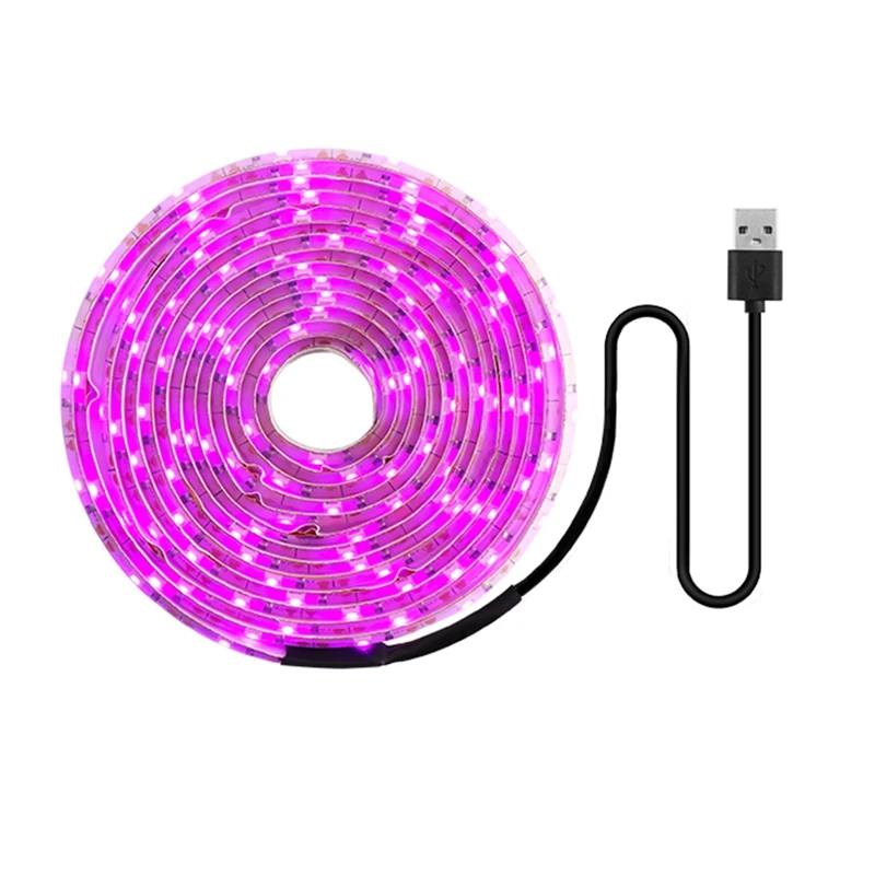 뜨거운 LED 성장 조명 풀 스펙트럼, 5V USB 성장 조명 스트립, 2835 L..