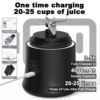 New Portable Blender 600ML Electric Juicer Fruit Mixers 4000mAh USB Rechargeable Smoothie Mini Blender Personal Juicer colorf 5
