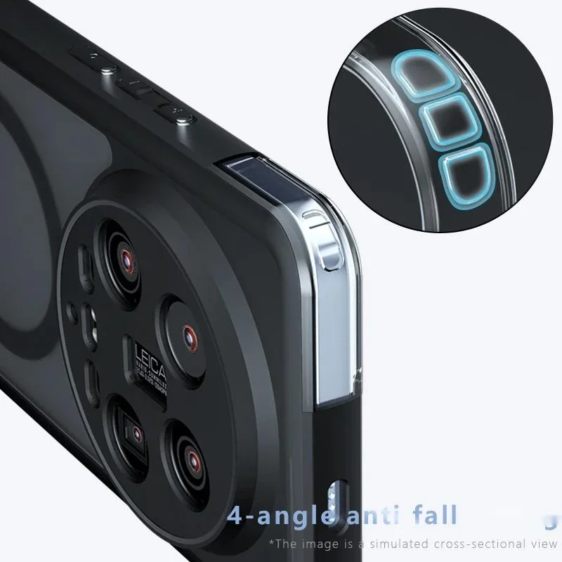 حافظة أكريليك غير لامعة لهاتف Xiaomi 15 Ultra Mi15...