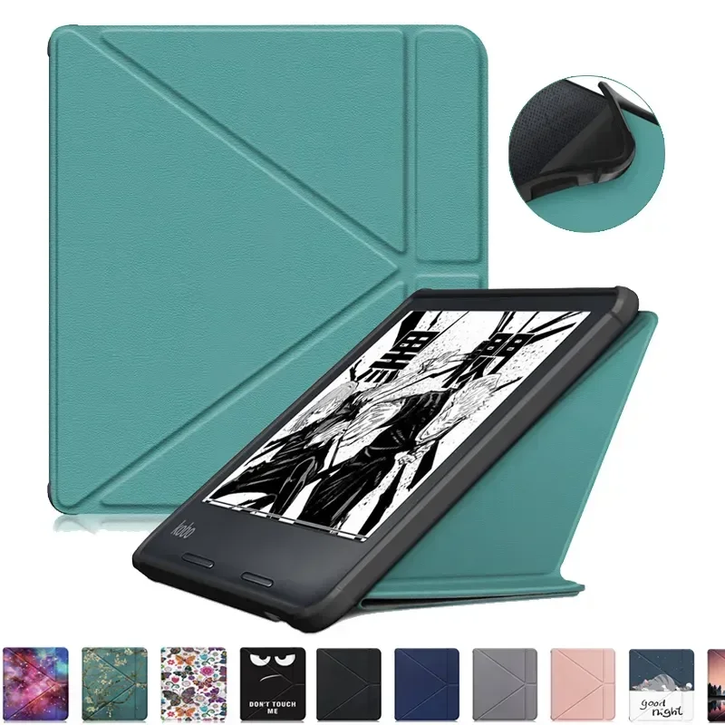 

Kobo Libra 2 Libra2 Case For Kobo Sage Case Multi-folding Stand E-Book Smart Cover for Funda Kobo Libra 2nd Gen 7 inch