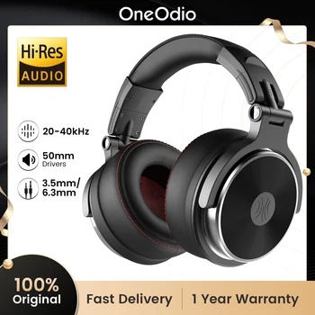 Oneodio Pro-50 Wired Headphones with Hi-Res 50mm Drivers for Studio Monitoring,Professional Music Headphone with Comfort Ear Pad 1