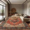 Persian Carpet Large Area Living Room Decoration Home Mat Comfortable Soft Bedroom Bedside Rug Non-slip Washable Lounge Rug 1