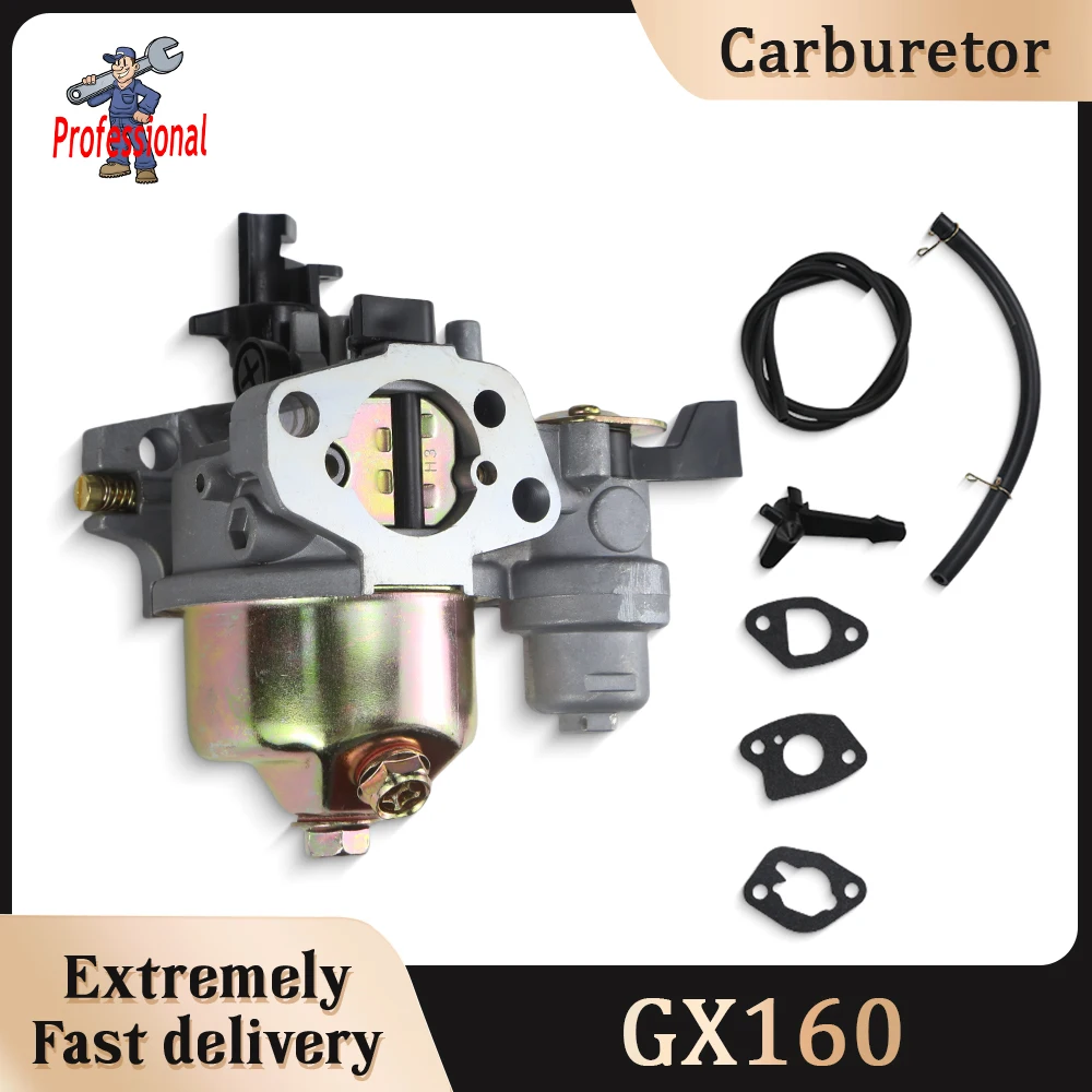 Kit carburatore Gx160, per motore Per HONDA Gx160 Gx200 5.5Hp 6.5Hp