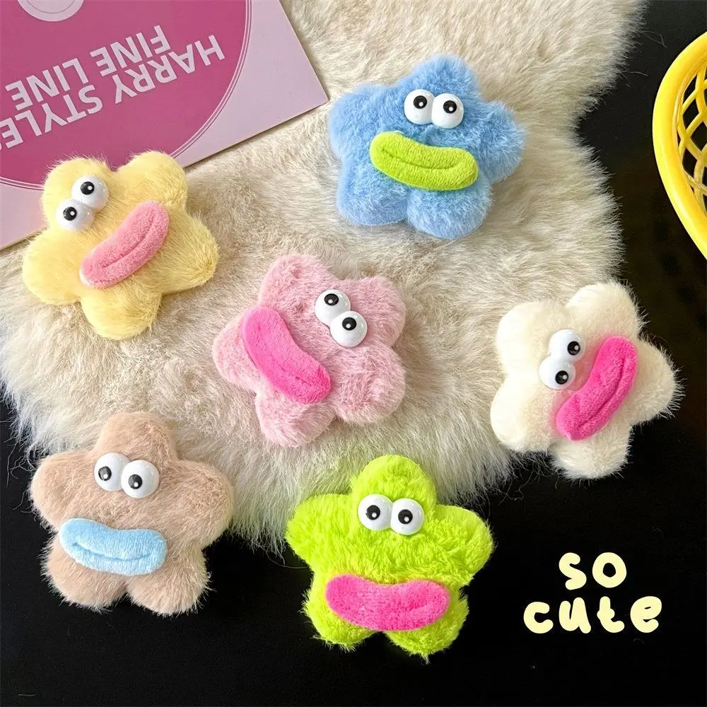 Description Picture 6 of itemStar Shape Plush Doll Hair Clip Korean Style Side Clips Ugly Doll Duckbill Clip Hair Barrettes Headwear Cartoon Hairpin Daily