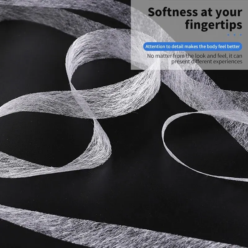 Double Sided Non-woven Lining Adhesive Hem Tape Lined Adhesive Mesh Film DIY Sewing Accessories adhesive hem tape