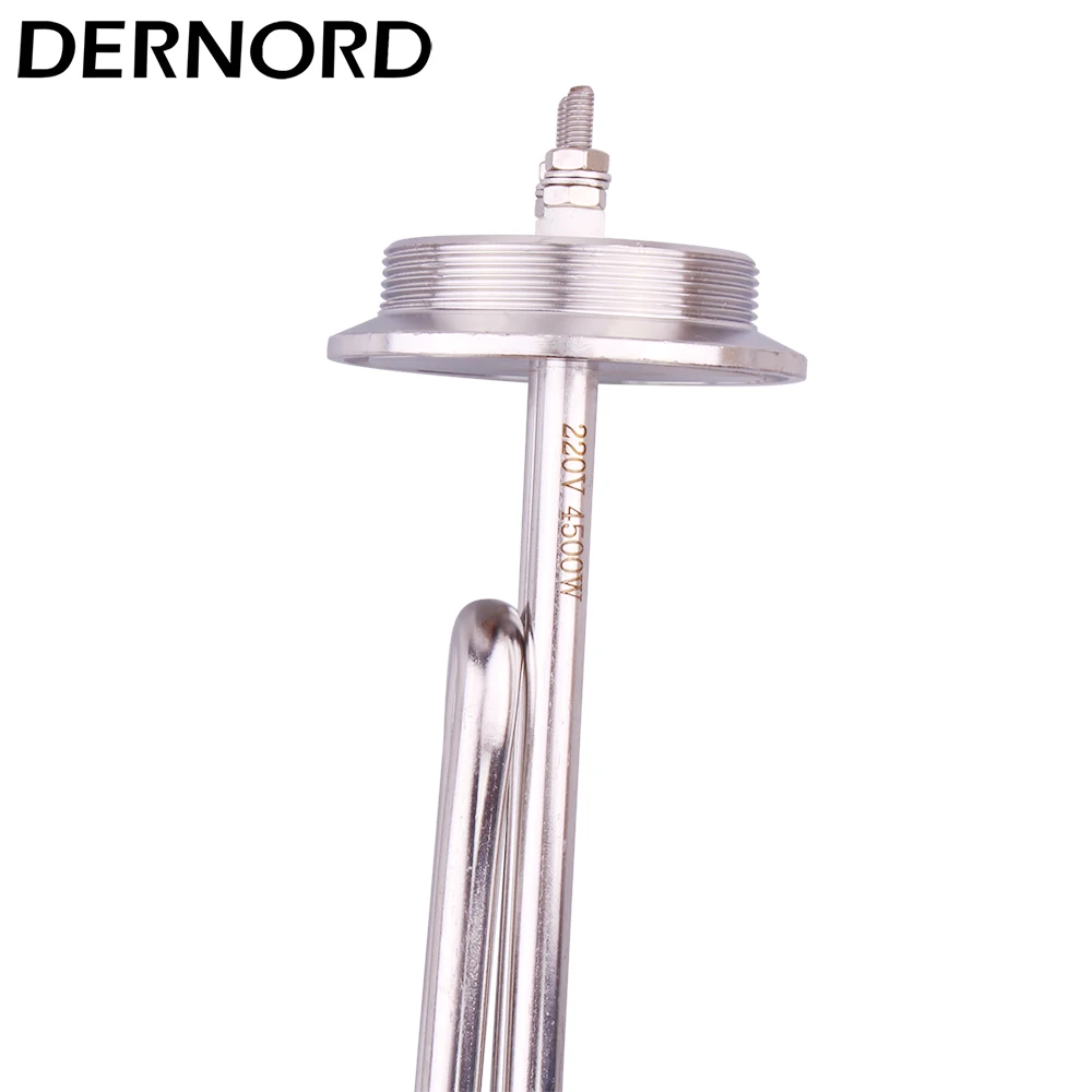 2" Tri Clamp FoldBack Tubular Electric Heater 2.5KW 3.5KW 4.5KW 5.5KW 220V for Water water heating rod electric water heater device
