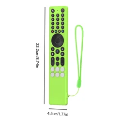 Silicone Protective Case for Remote Control - Drop - Proof, Anti - Slip, Waterproof TV Accessory Cover (Luminous green)