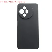 Soft TPU Matte Silicone Phone Case for TCL50 Pro NXTpaper 5G Shell Protective Case Cover For 50  NXTpaper Cases Anti-Fall Coque 1