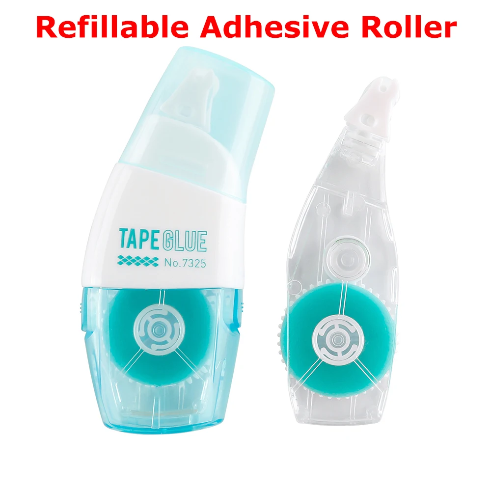 26 Feet Double Sided Adhesive Dots Repositionable Tape Runner With 1 Refill Glue Tape Dispenser Diy Craft Decor Office Supplie Aliexpress