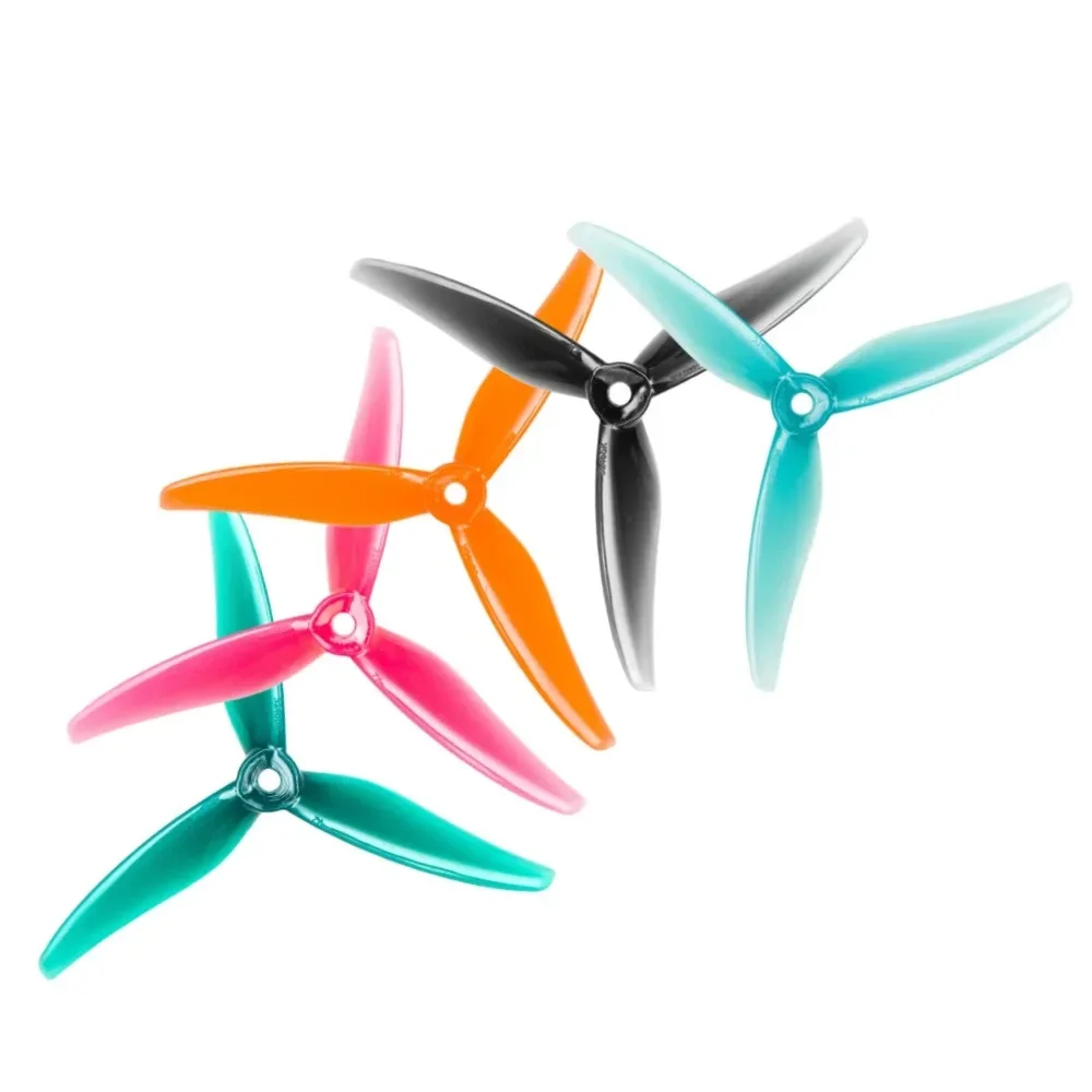 Hélices Drone Course 2 Paires - Orange, Bleu, Jaune, Gris, Rose, Vert