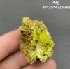 Natural Pyromorphite mineral specimen + healing quartz crystals and stones rock gemstone 3