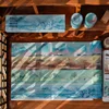 1 Roll Washi Tape China Jiangnan Colorful Ink Painting Series Hand Account Album Diary DIY Decorative Sticker Roll 2