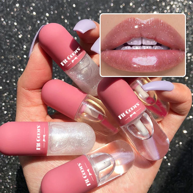 Mini Capsule Liquid Lip Blam Lip Plumping Oil Moisturizing Transparent Color Changing Mirror Jelly Plumping Lip Gloss Cosmetic - Image 6