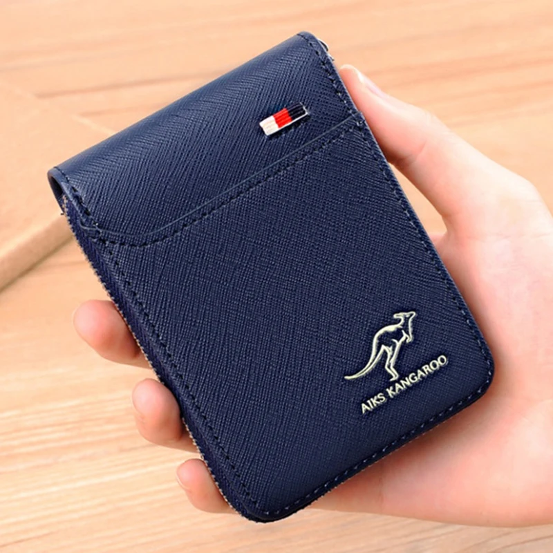 Luxury PU Leather RFID Wallet – Elegant Cardholder