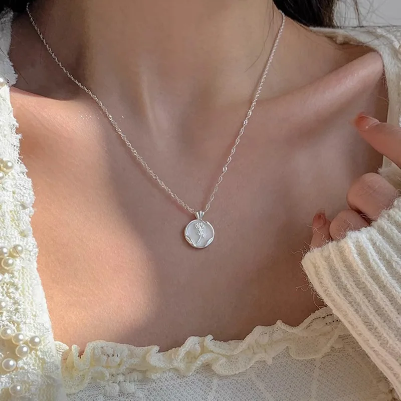 VENTFILLE 925 Sterling Silver Circular Geometry Rose