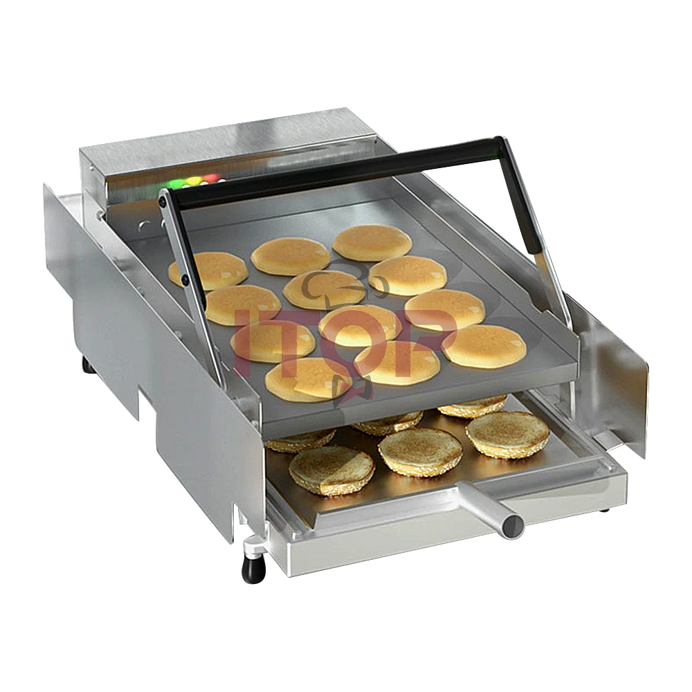 Bread Toaster Machine Factory Support Burger Making Machine Automatic Burger Heater