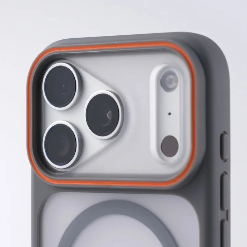 Matte Translucent Magnetic Shockproof Case with Magsafe Compatibility