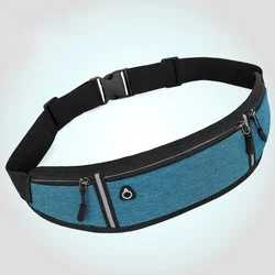 Enhanced Outdoor Fitness Waterproof Waist Bag (Blue)