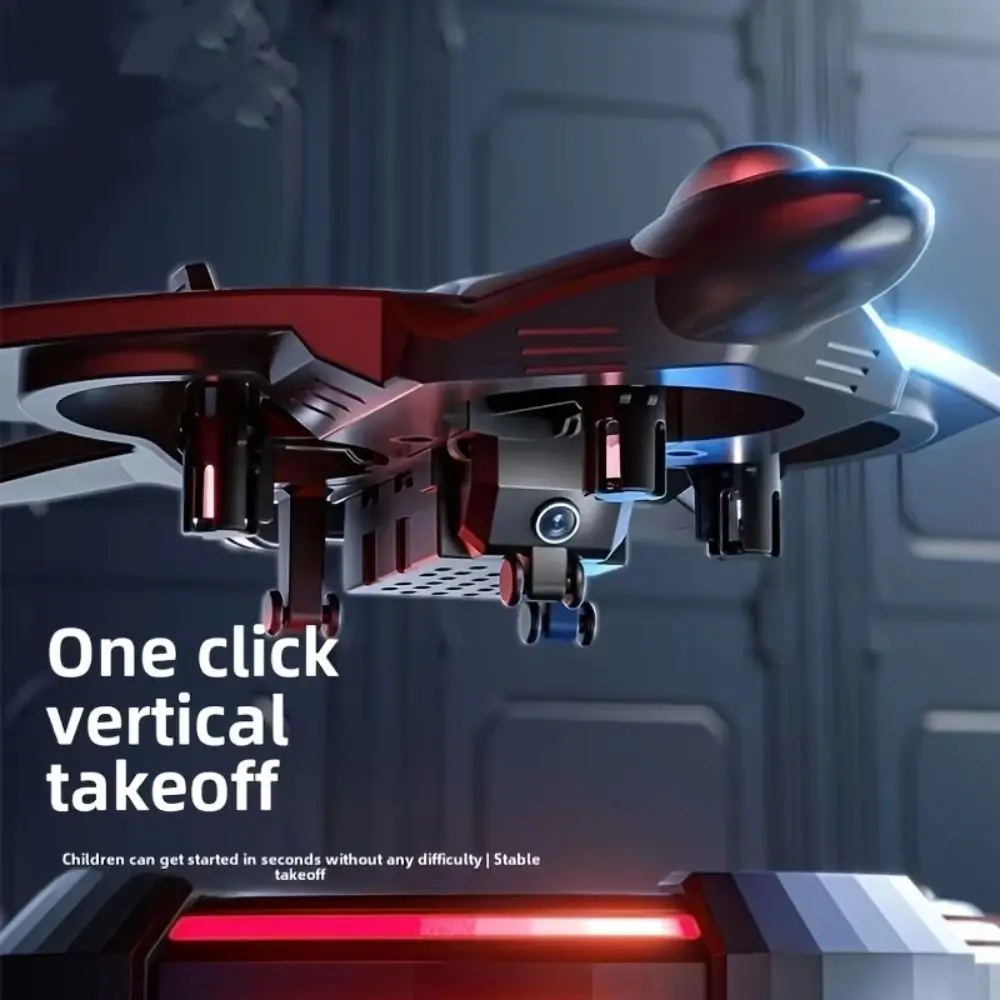 EPP Foam V46 Foam RC Aircraft RC Drones Rechargeable Remote Control Aircraft Gravity Sensing with Light Obstacle Avoidance Plane