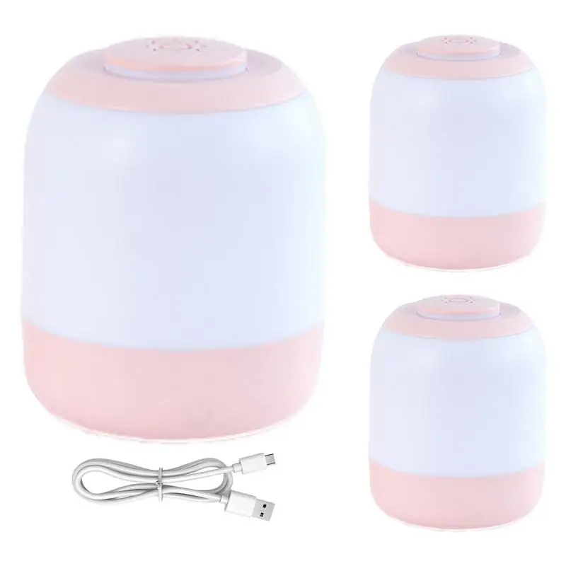 

Ночная лампа, перезаряжаемая прикроватная лампа с сенсорной кнопкой, беспроводная мини-лампа, настольная лампа с регулируемой яркостью для ванной и гостиной