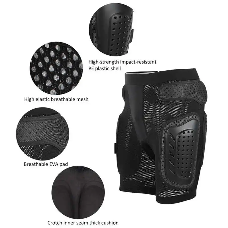Skiing Hip Pad Shorts Sport Cycling Hip Protection Pad Pants Ski Roller Skate Snowboard Protective Shorts protective shorts