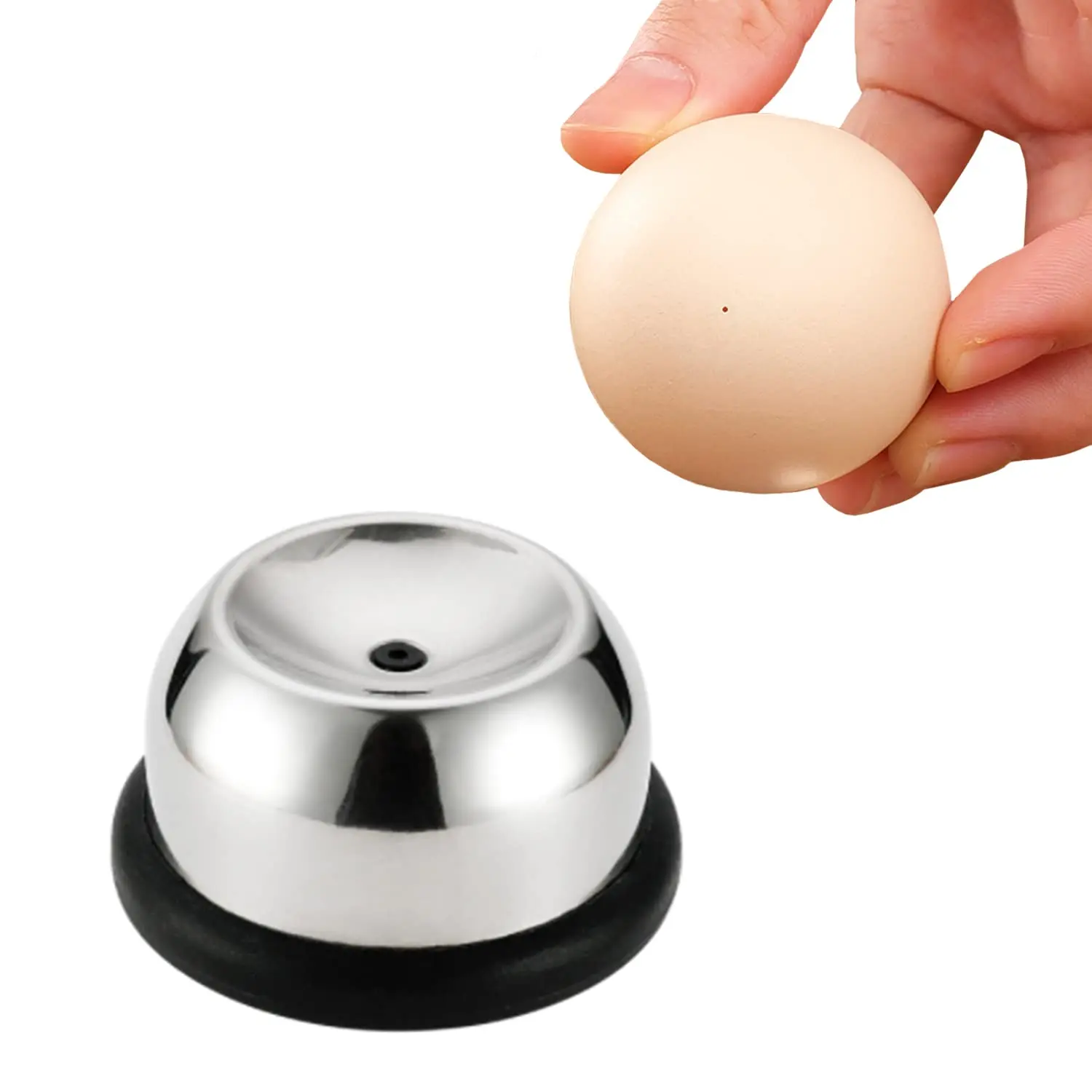 Leeseph perfurador de ovo, agulha de aço inoxidável, perfurador de buraco de ovo, poacher, separador de buraco de resistência, ferramenta de cozinha de padaria