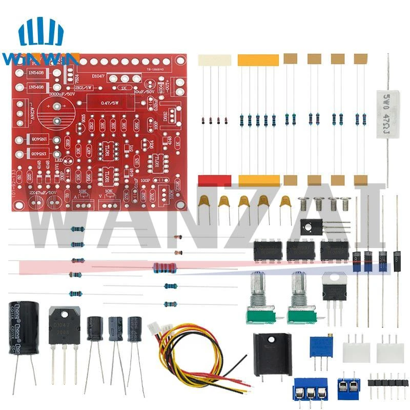 Labornetzteil DIY Kit 0-30V 3A - Einstellbare DC Spannungsquelle