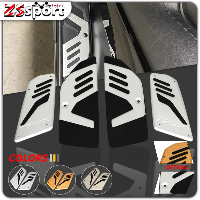 tmax530 Motorcycle Accessories Front Rear Footboard Foot Peg Footrests Steps For YAMAHA TMAX530 DX SX 2017 2018 2019