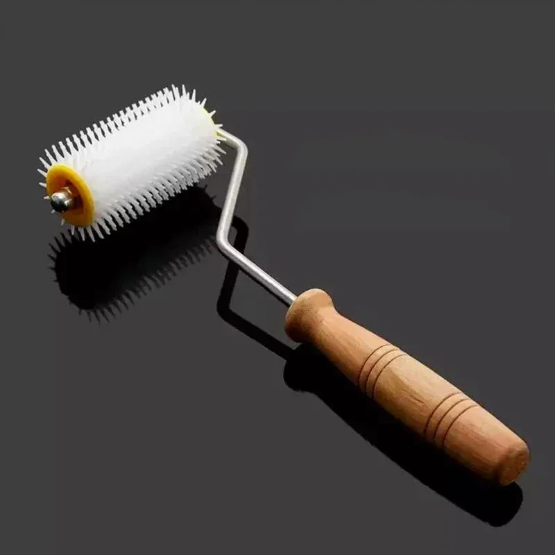 Beekeeping Tools Bee Glue Remover Roller Honey Fork Beeswax Propolis Uncapping Scraper Collector for Beehive Frame
