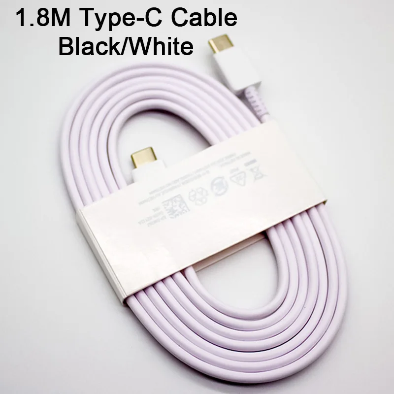 

1.8M Type-C Cable For Samsung S23 Ultra 45W Super Fast Charging 3A PD USB C To USB C For Galaxy Z Fold 2 3 4 5 S21 S22 S23 Plus