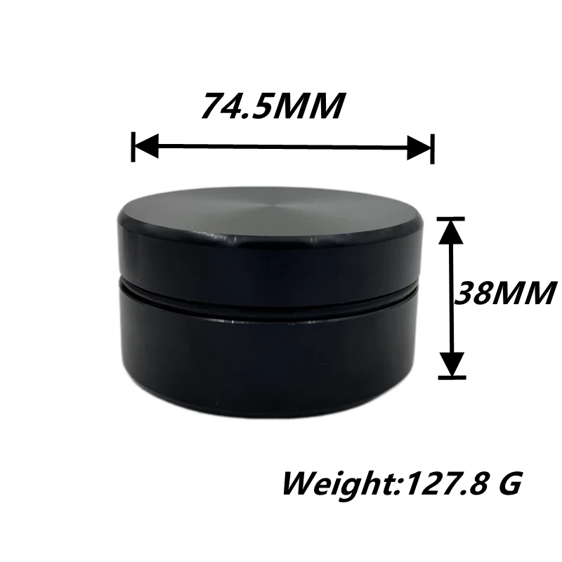 Aluminum Alloy Earphone Case Storage with Inside Sponges In Ear Monitor Container Waterproof Box Print Your